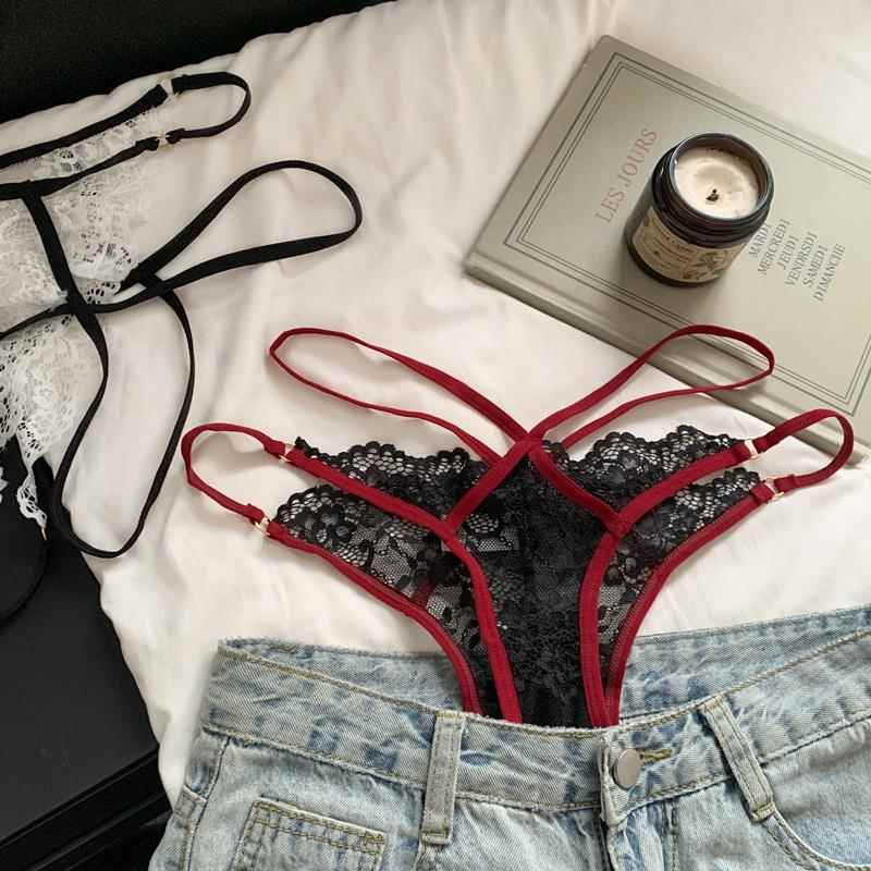 Lace hollow out cross front adjustable short pant | Festival Outfits Women