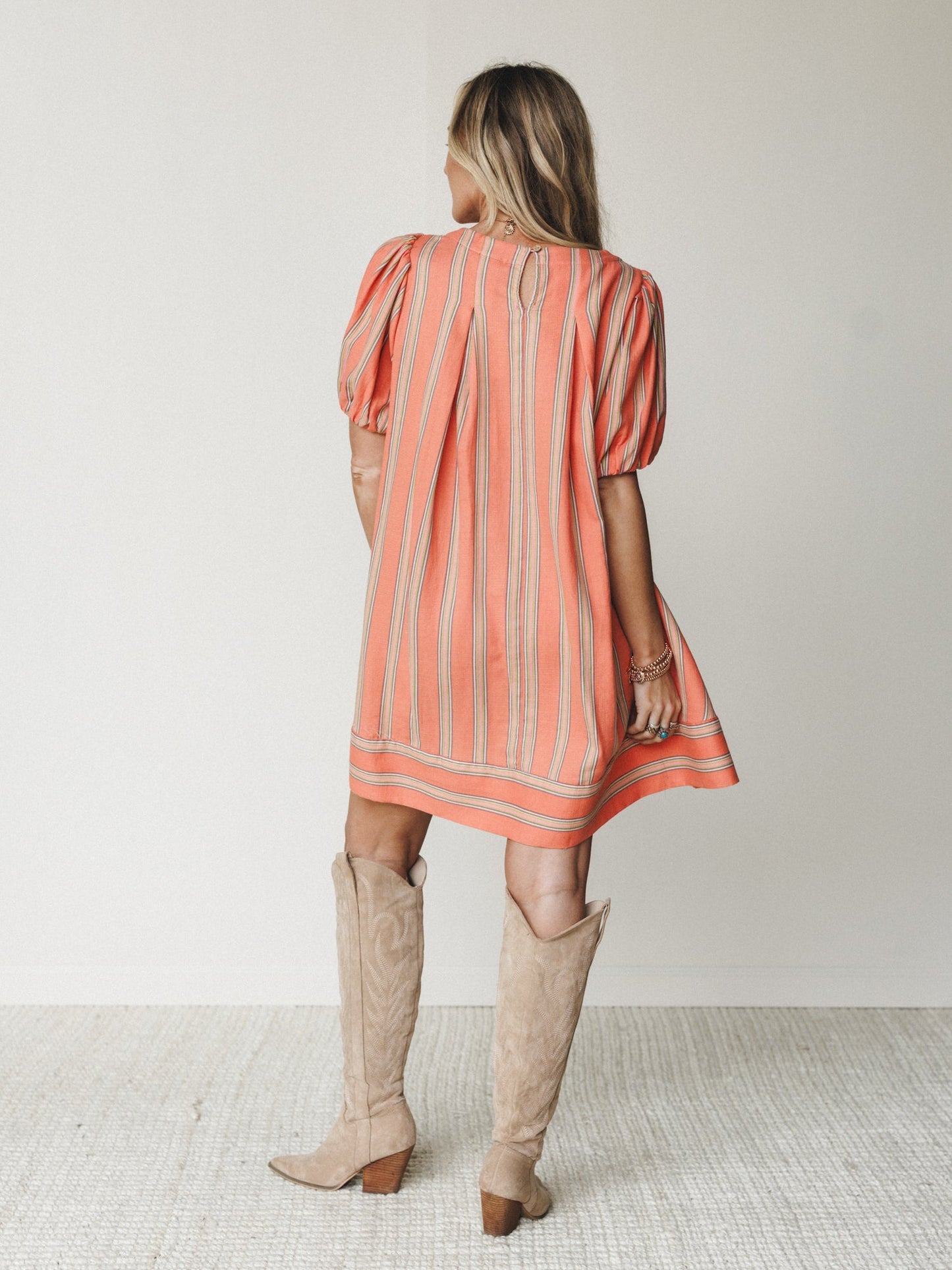 Solar Flare Dress
- Tangerine