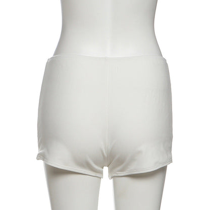 Solid low rise short pant  | Festival Outfits Women