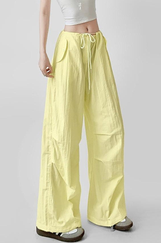 Vintage Cargo Wide Leg Relaxed Pants
