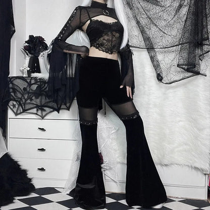 Punk Lace Streetwear Pants