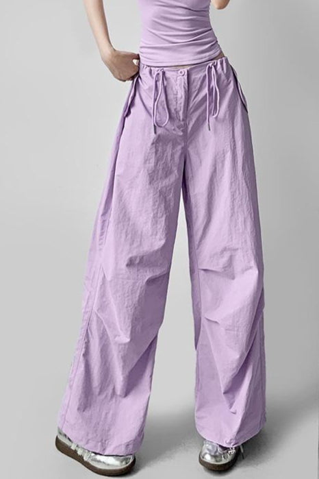 Vintage Cargo Wide Leg Relaxed Pants