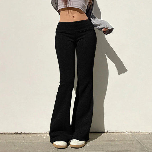 Women's Trendy Casual Yoga Flared Leggings | Great for Everyday Wear