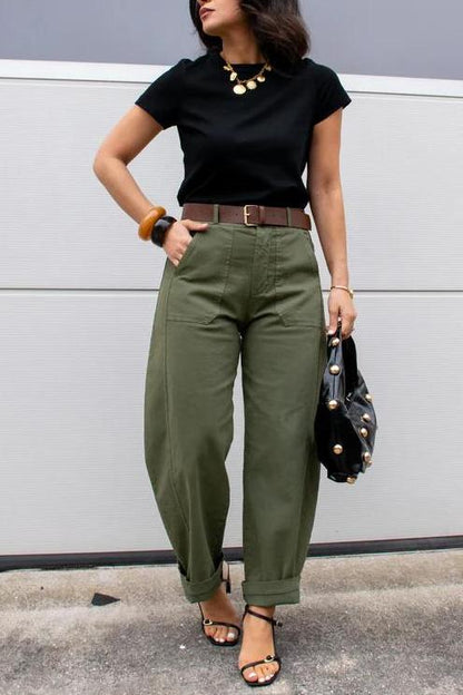 Leon Barrel Pants