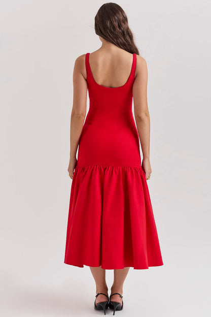 Elliatt Valencia Tiered Halter Gown