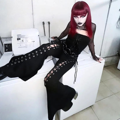 Punk Grunge Streetwear Pants