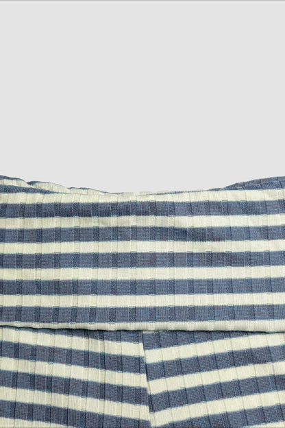 Casual Slim Stripe Flare Pants