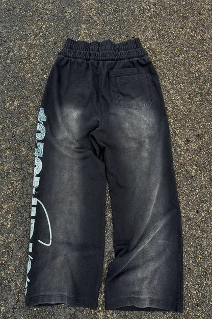 Edgy Y2K Drawstring Long Casual Pants