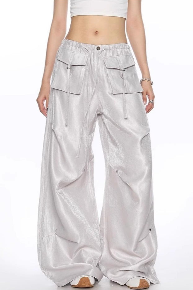 Cyber Liquid Light Sense Rivet Long Pants