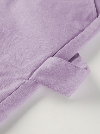 Purple Loose Trousers