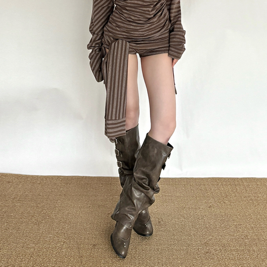 Self tie striped print button short pant  | Festival Outfits Women