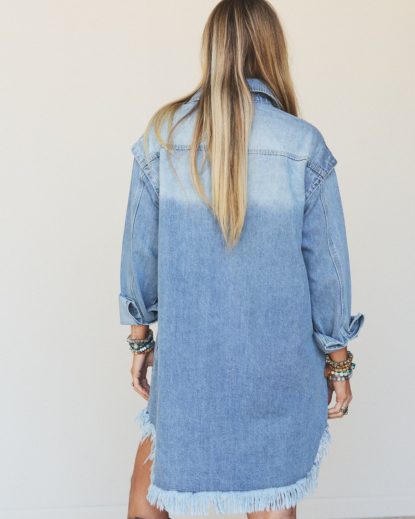 Denim Moment Dress - Denim Blue