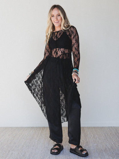 Sunstone Vale Dress - Black