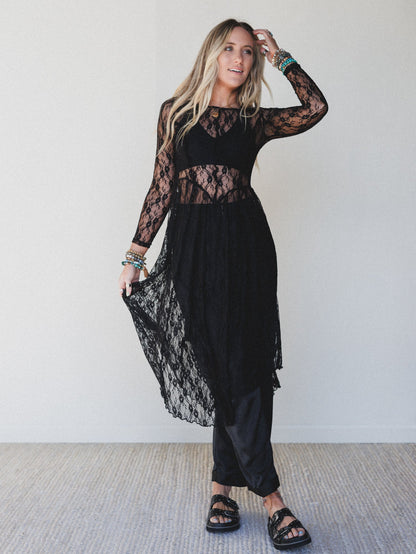 Sunstone Vale Dress - Black