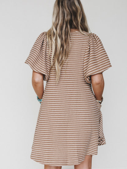 Baby Love Dress - Latte