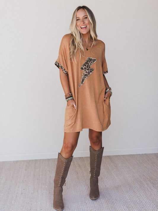 For The Fierce Tunic - Camel - Pre Order