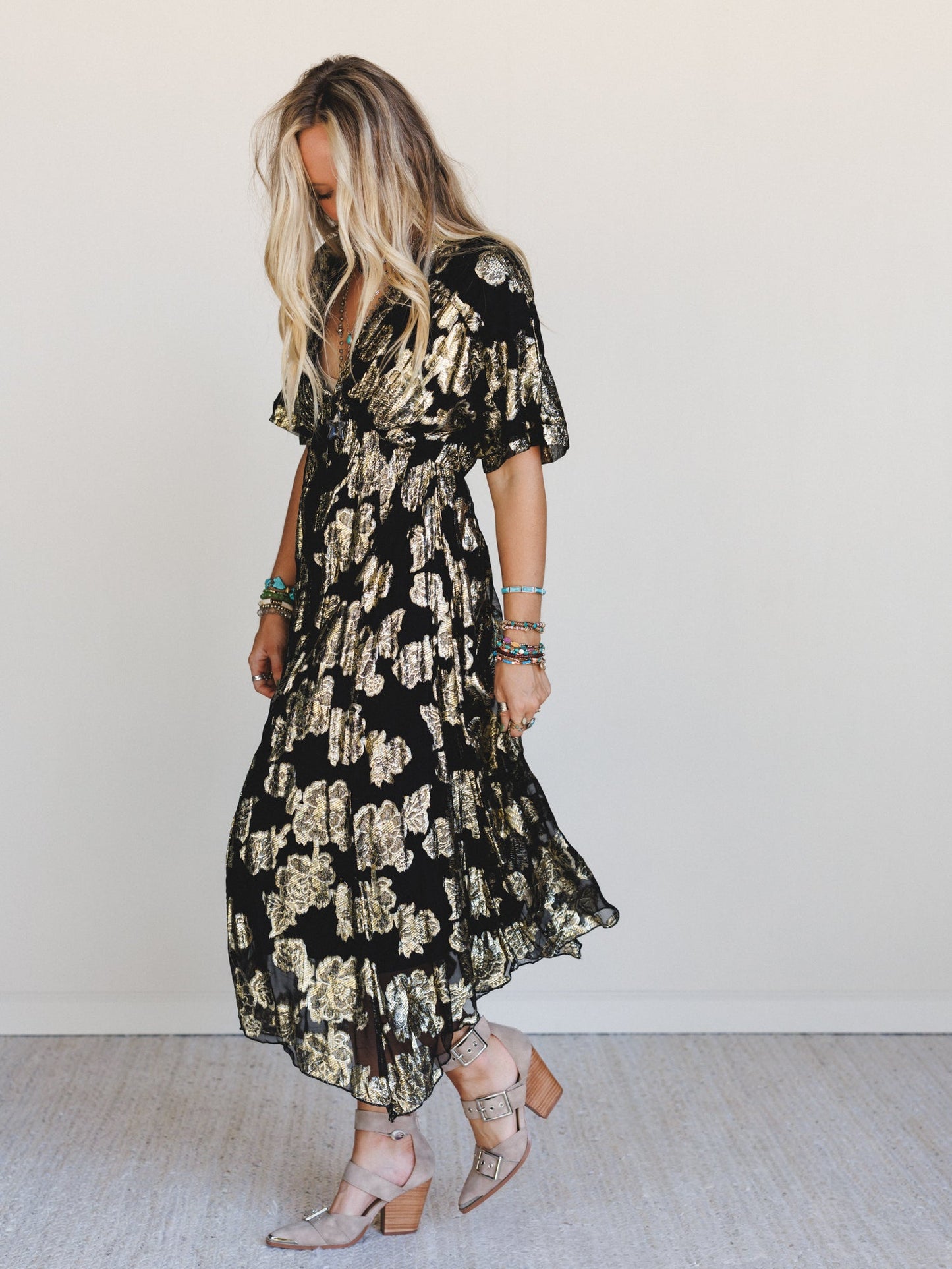 Nightflower Dress - Black