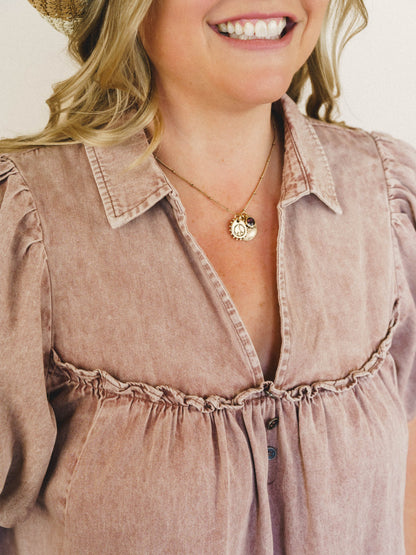 Fables and Folktales 
Dress - Dusty Rose