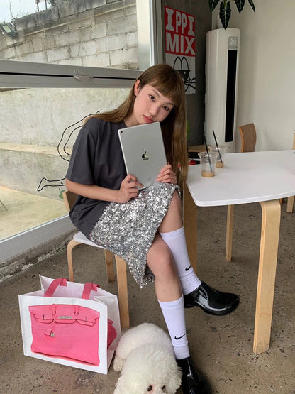Grocery Bags Creative Parody Platinum Bag Print Woven Bag Fire Over The Net Birkin Fitness Casual Bag
