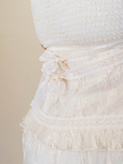 Ballerina Day Dreams Dress - Ecru