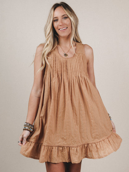 Blossom Dress  - Caramel - Pre Order
