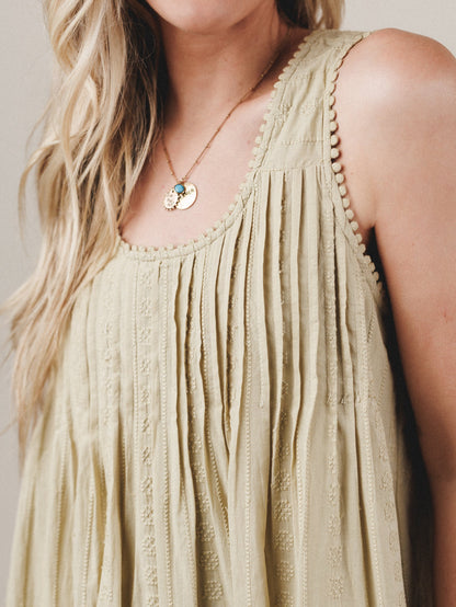 Blossom Dress  - Olive