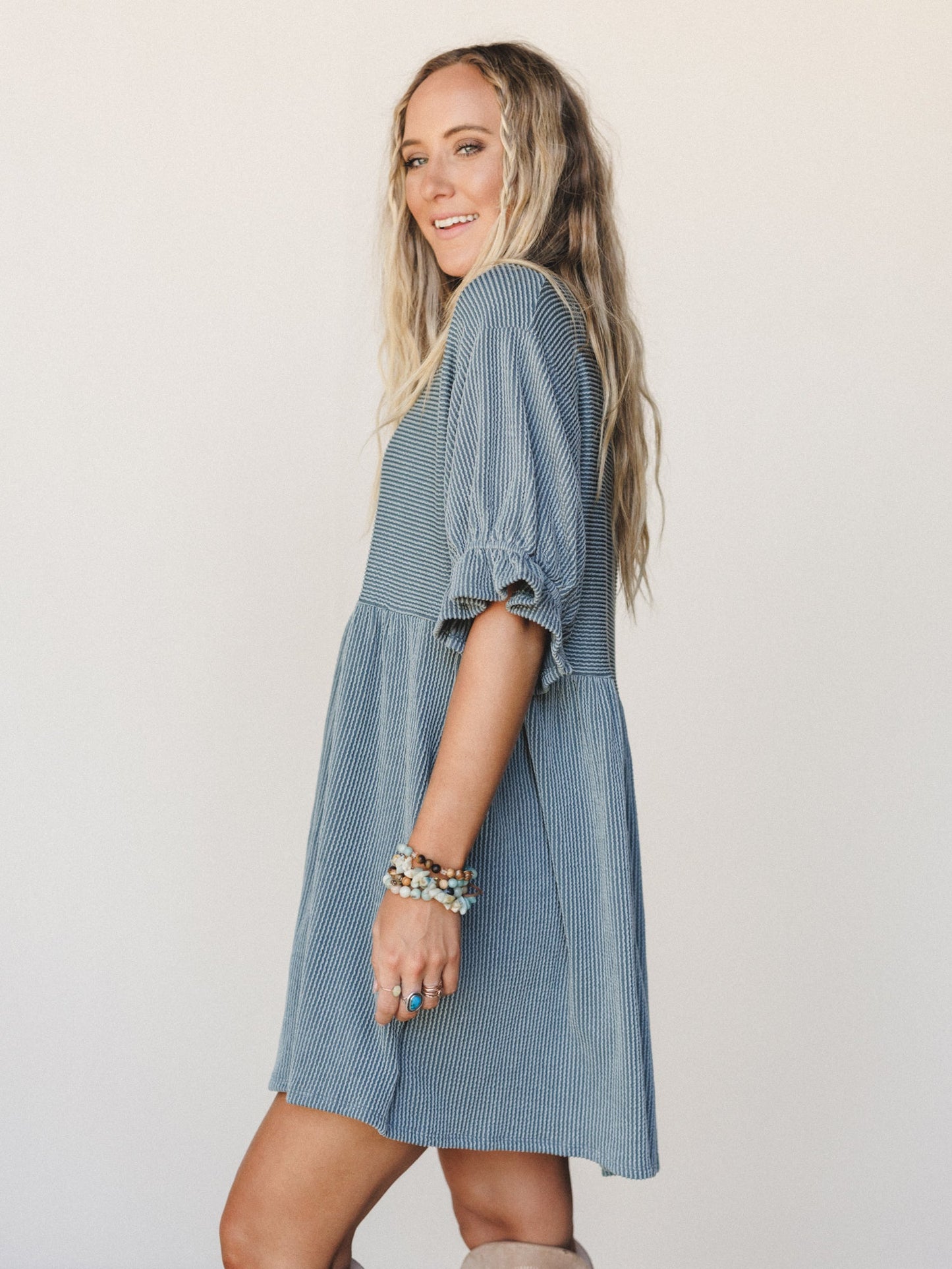 The Nest Open Sky Dress - Seafoam