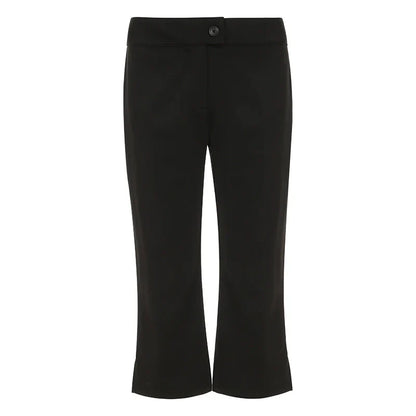 Novalynn Slit Hem Midi Pants