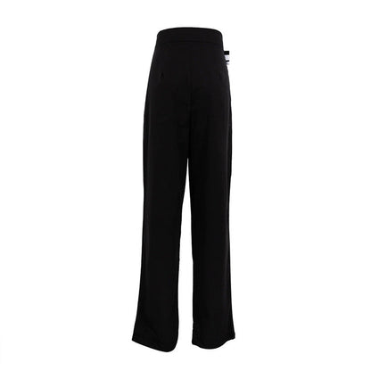 Cross Over Pleats Tailored Pants