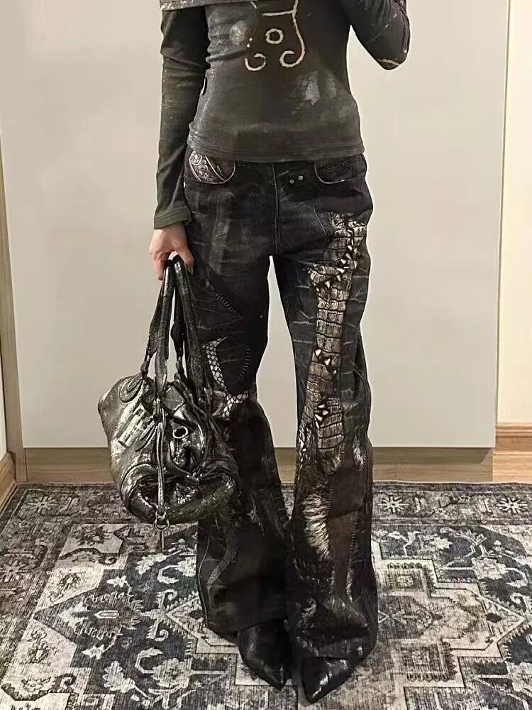 Vintage Wide Leg Pants