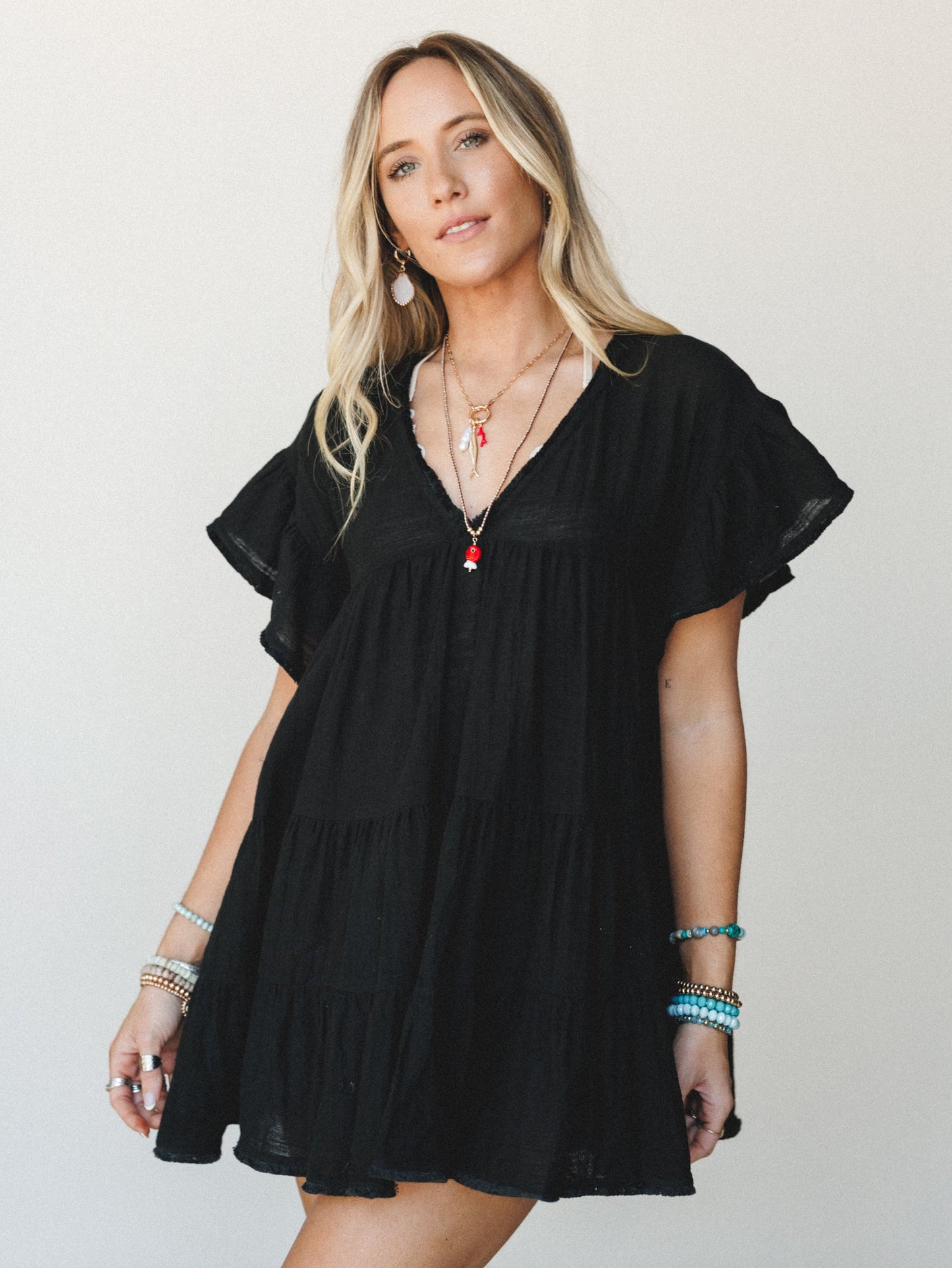 Little Black Mini Dress - Black
