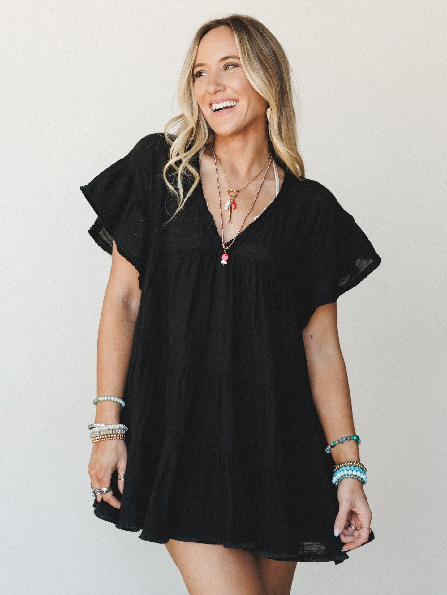 Little Black Mini Dress - Black