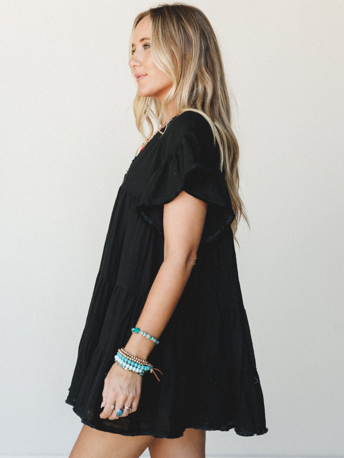 Little Black Mini Dress - Black