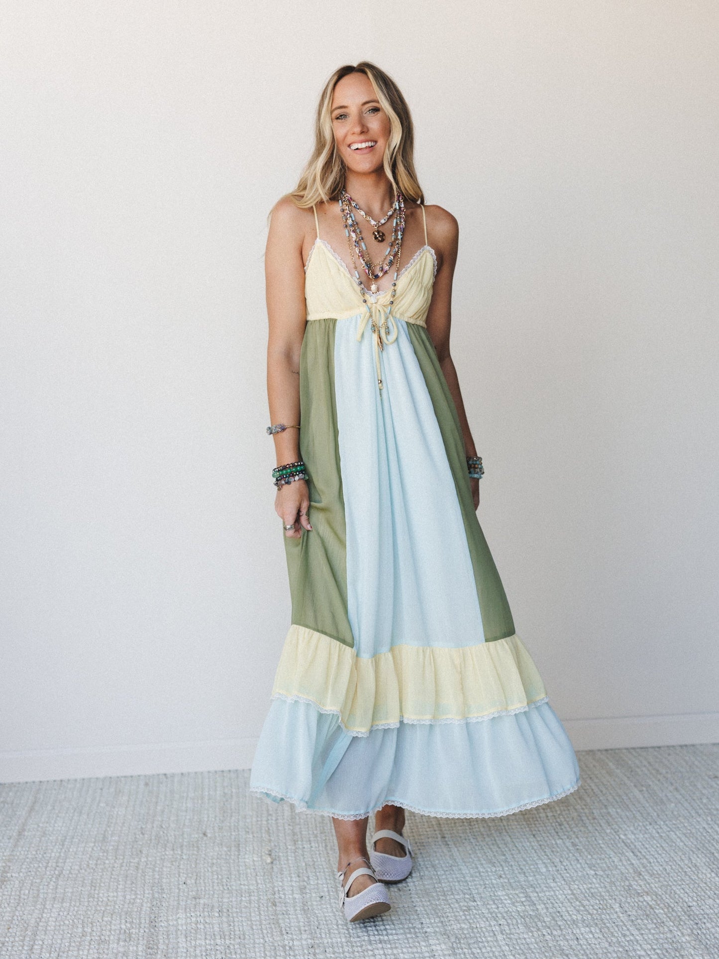 Heart at Sea Dress - Light Blue - Pre Order