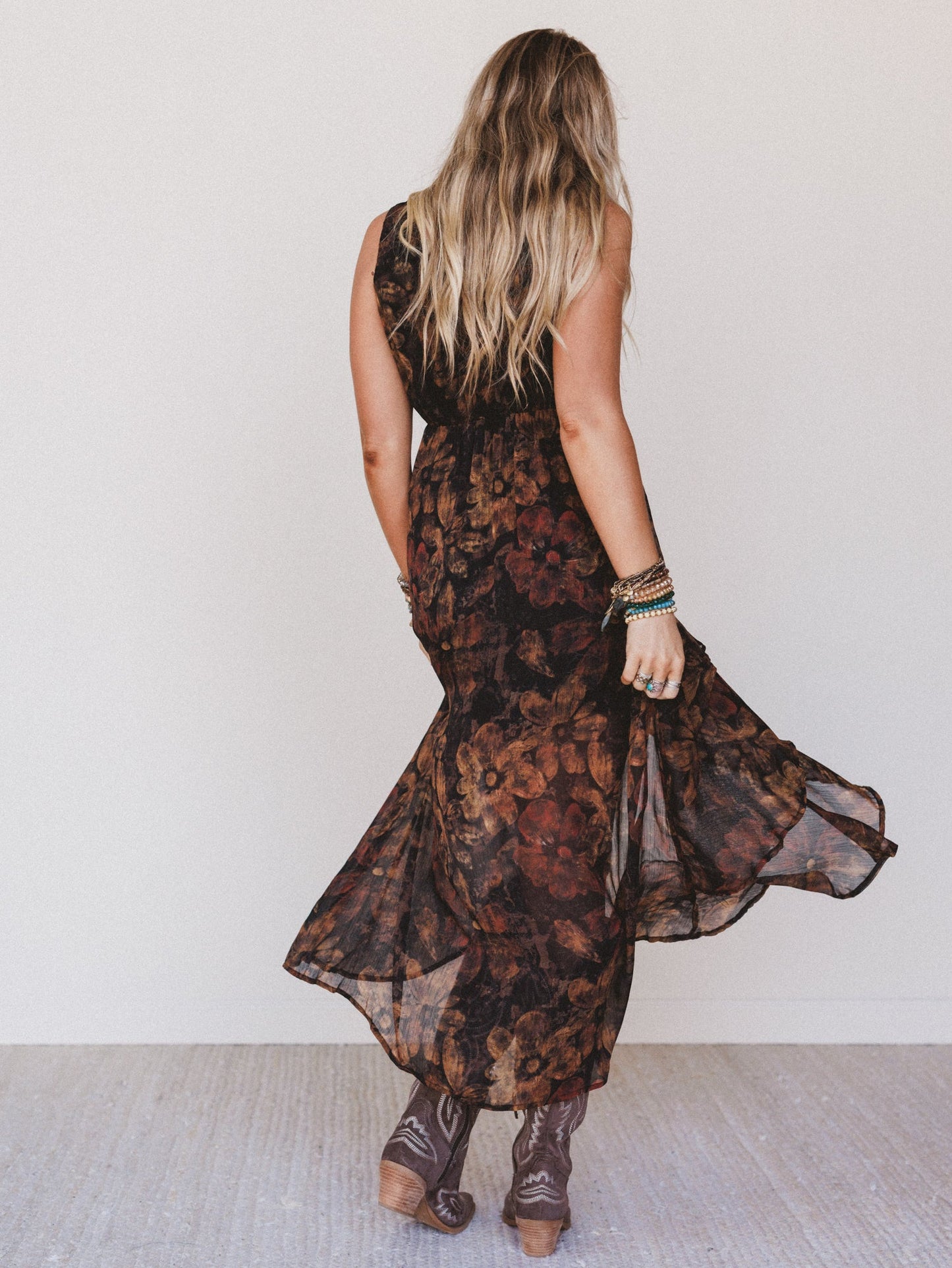Jocelyn Wrap Dress  - Black