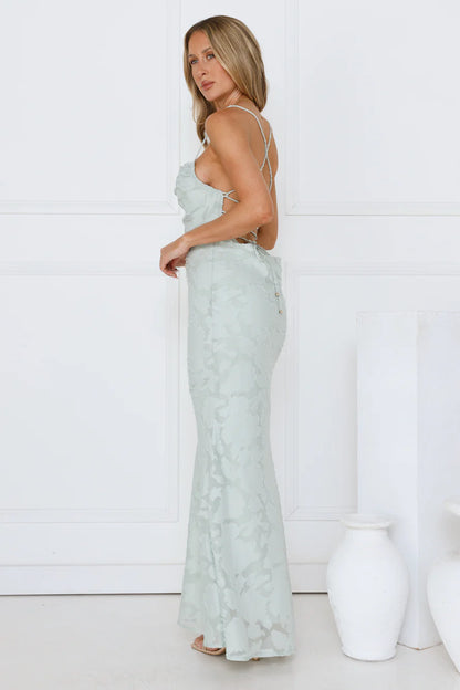 Bridge To Wonderland Maxi Dress Sage