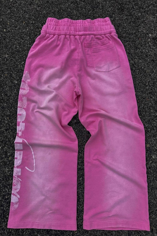 Edgy Y2K Drawstring Long Casual Pants