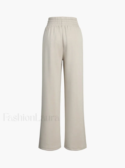 City Walk Graceful Wide Leg Sweatpants
