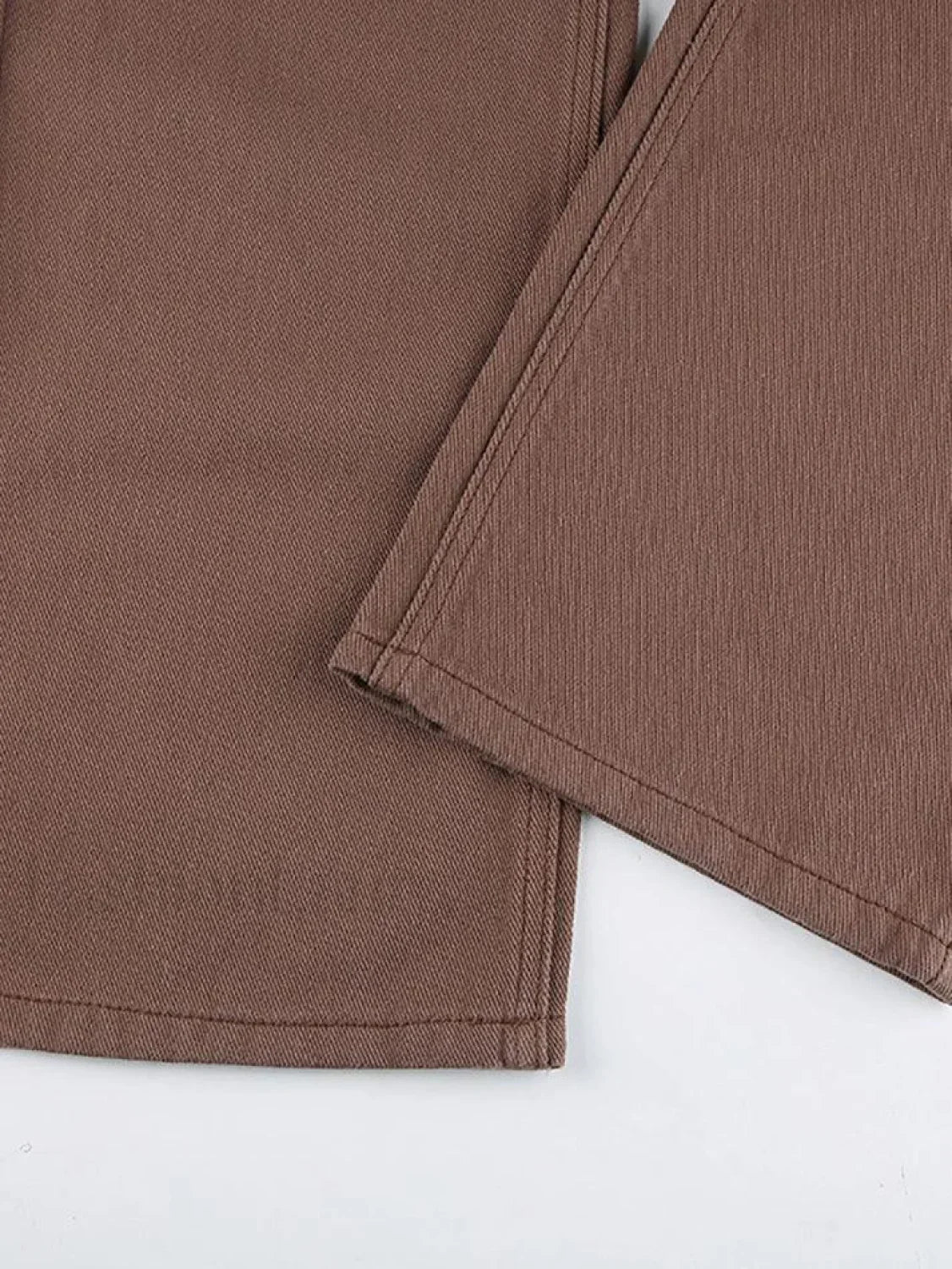 Corduroy Straight Leg Pants