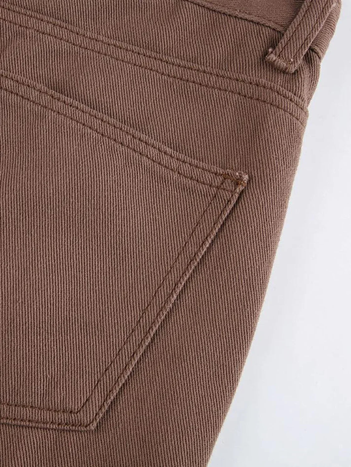 Corduroy Straight Leg Pants