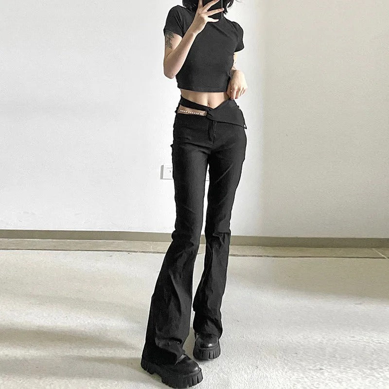 Punk Grunge Streetwear Pants