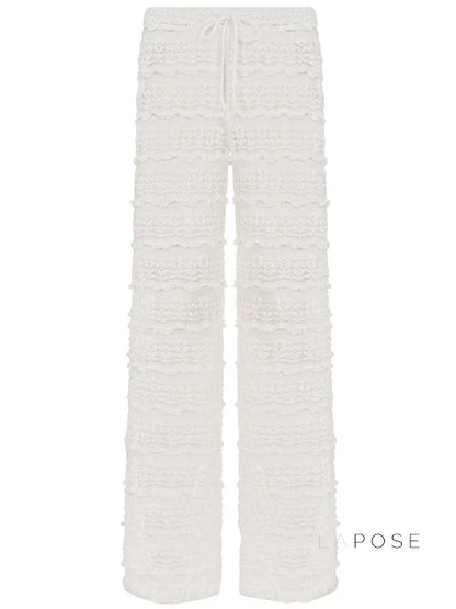Annmarie Lace Straight Pants