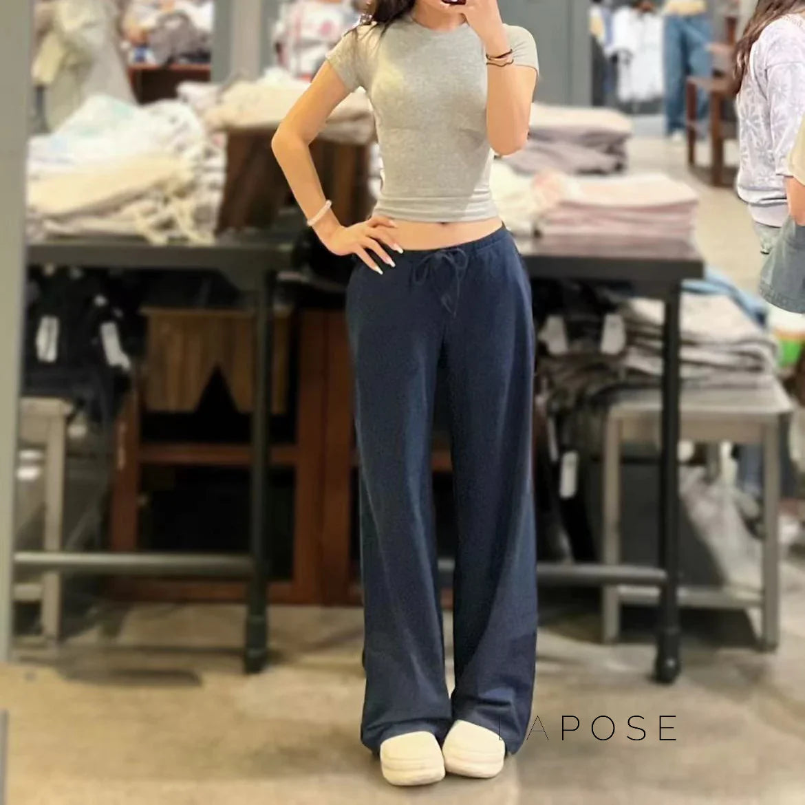 Graysen Effortless Striped Pants