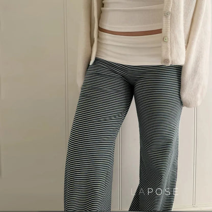 Vanesa Cozy Knit Straight Pants