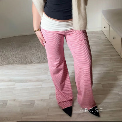 Vanesa Cozy Knit Straight Pants