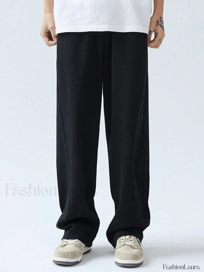 Men's Paneled Loose Casual Pants