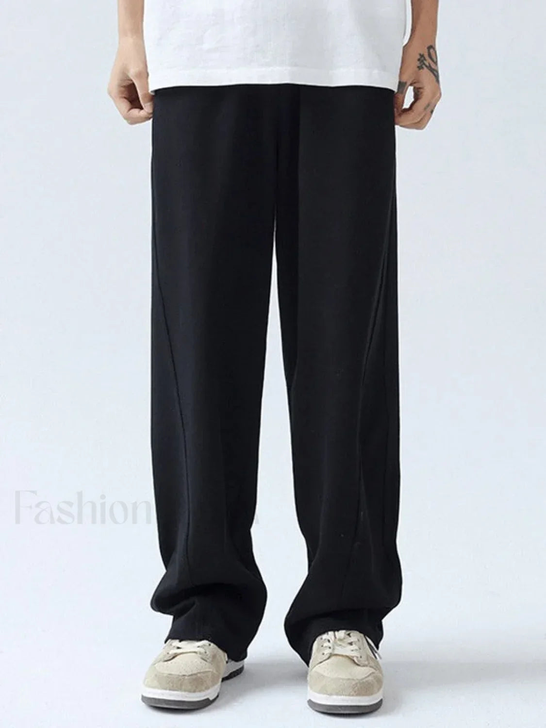 Men's Paneled Loose Casual Pants
