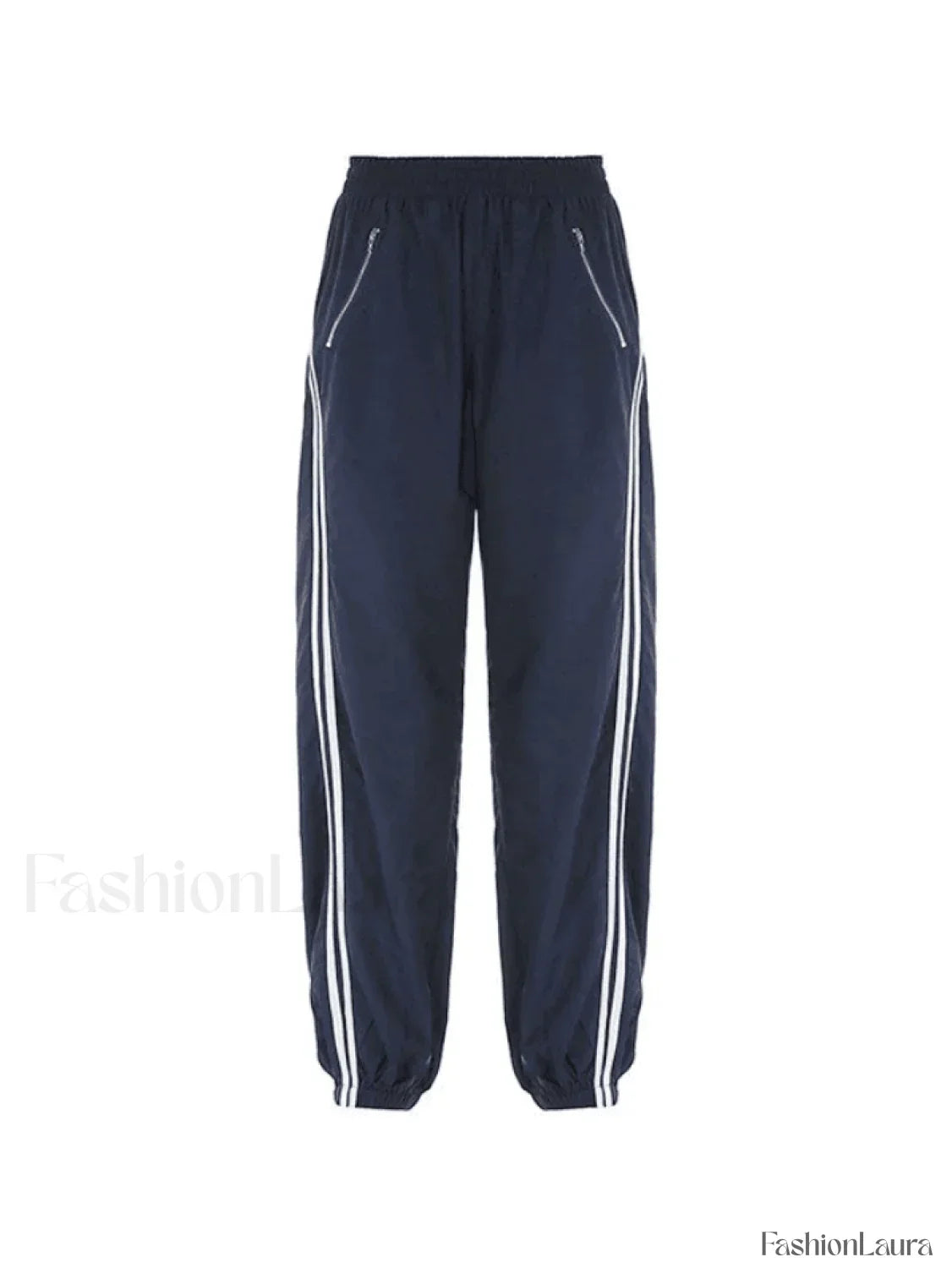 Side Stripe Baggy Jogger Pants