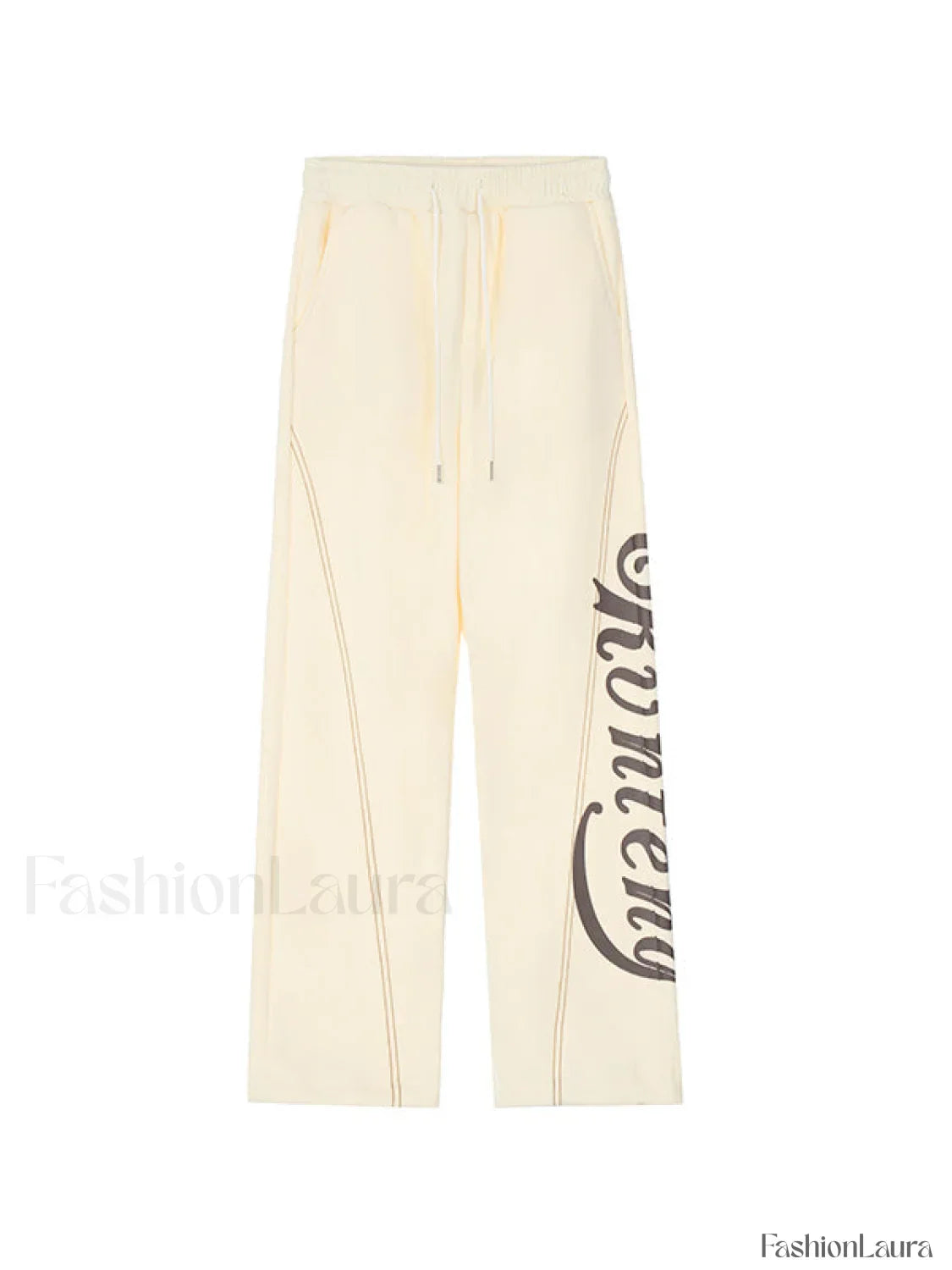Stitch Design Logo Baggy Sweatpants