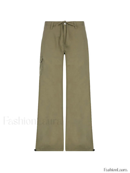 Straight Leg Pocket Cargo Pants